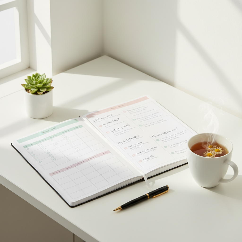 7-Day Self-Care Reset Planner – Printable Daily Wellness Journal