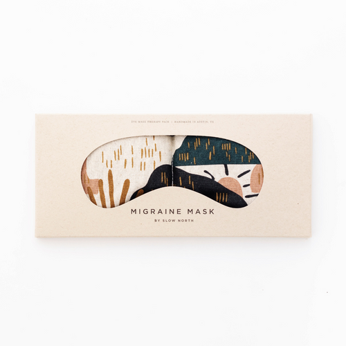 Eye Mask + Neck Wrap Bundle - Rainbow Hill