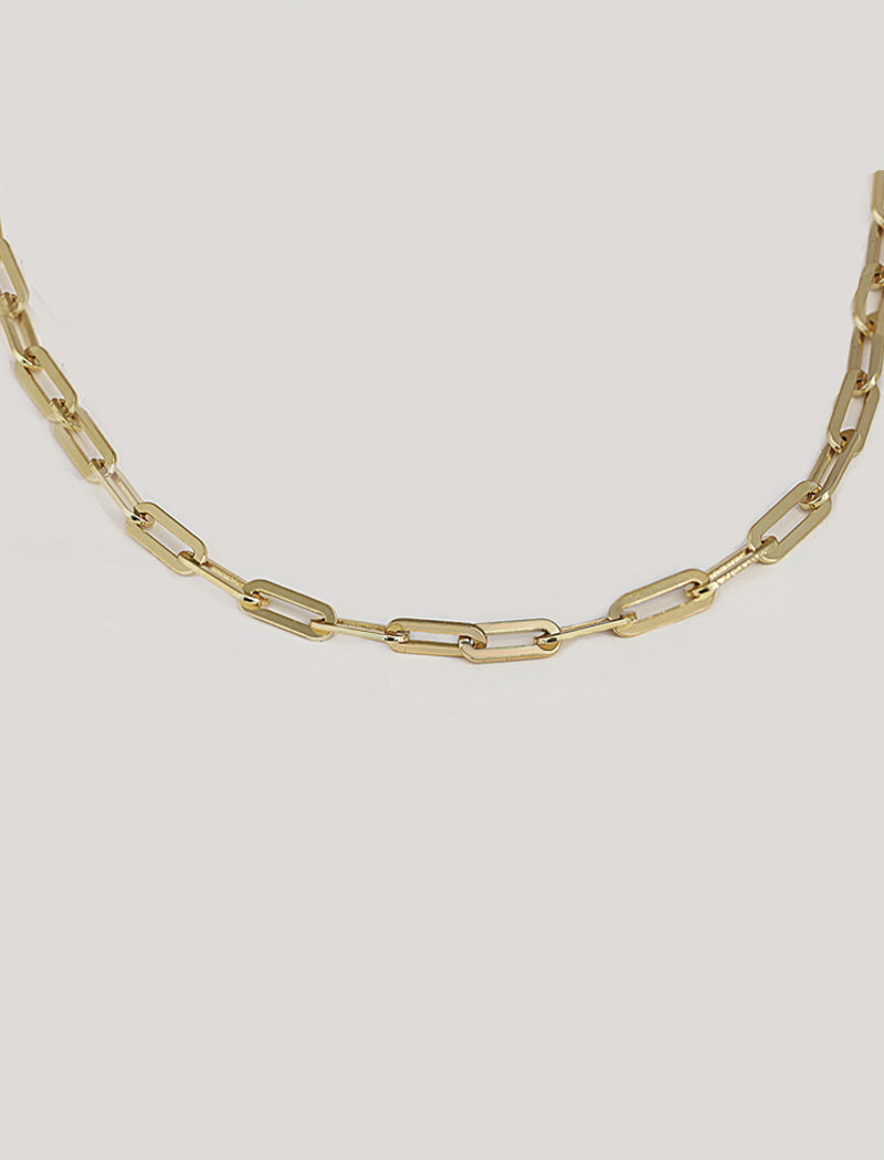 ESSENTIAL Medium Link Chain Necklace | Sterling Silver