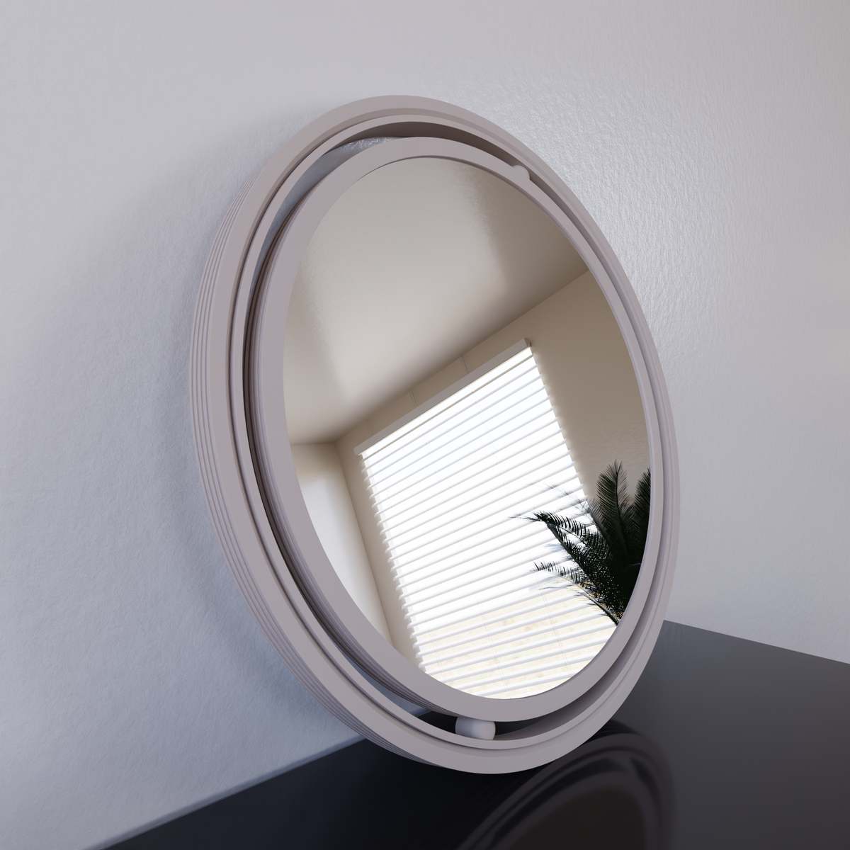 SET OF 3 GLOBE Mirror