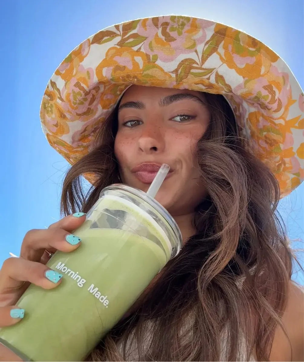 Organic Strawberry Matcha Latte