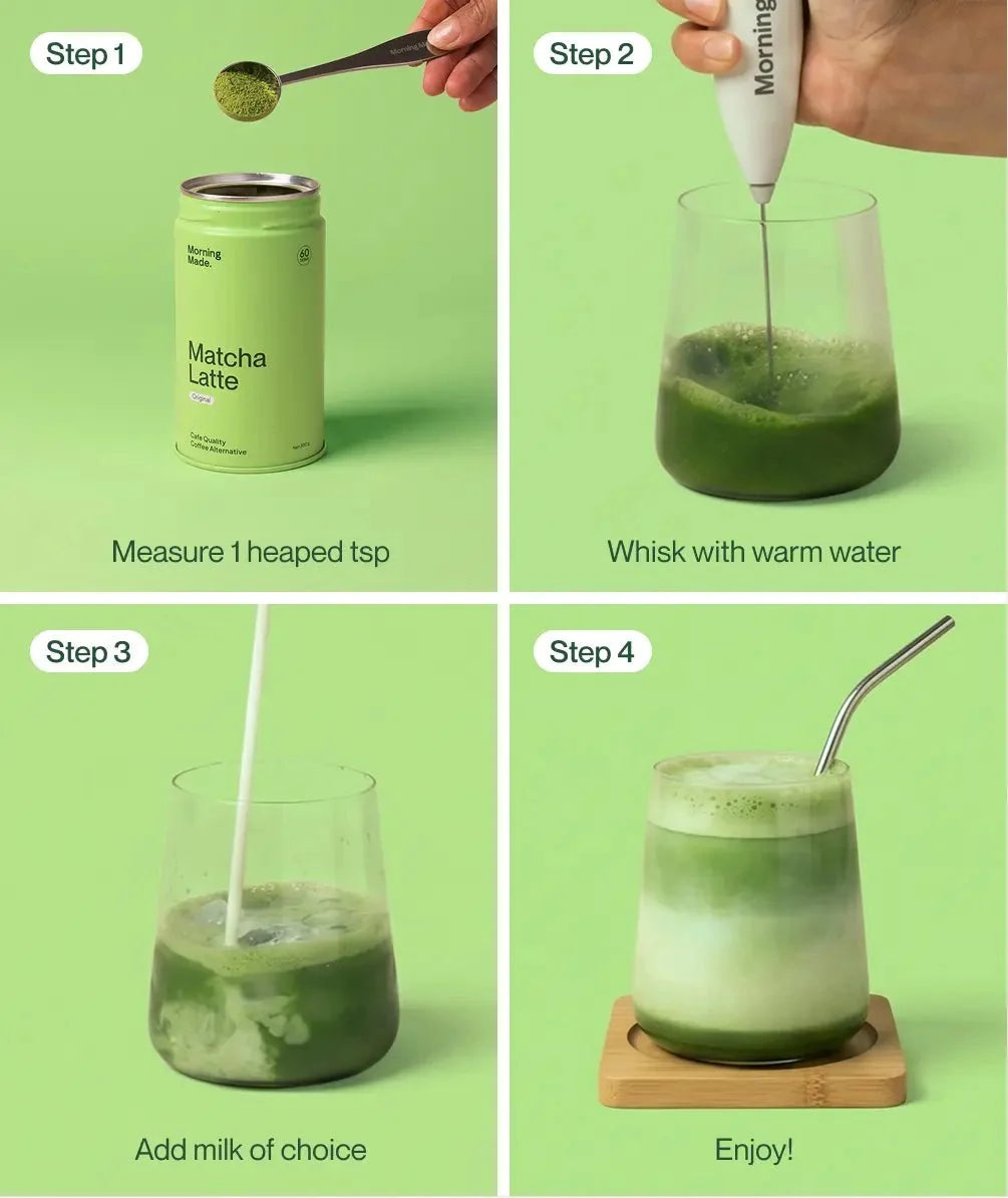 Organic Strawberry Matcha Latte