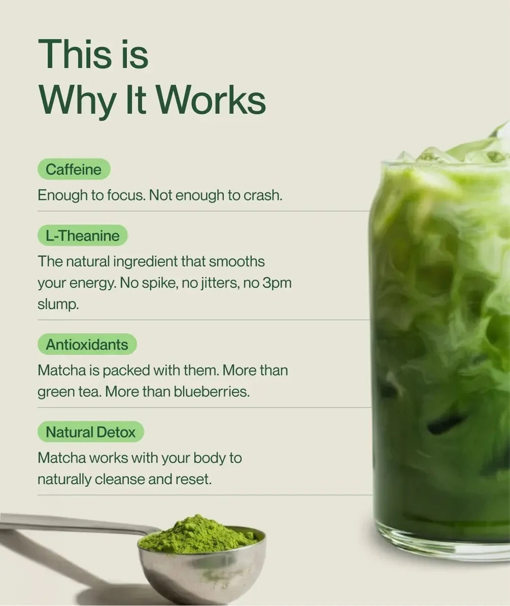Organic Strawberry Matcha Latte